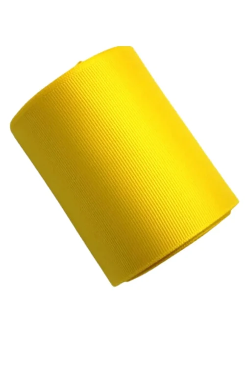 Grogren Kurdele 2 cm 10 Metre Koyu Sarı - Dayanıklı ve Şık Dekoratif Aksesuar