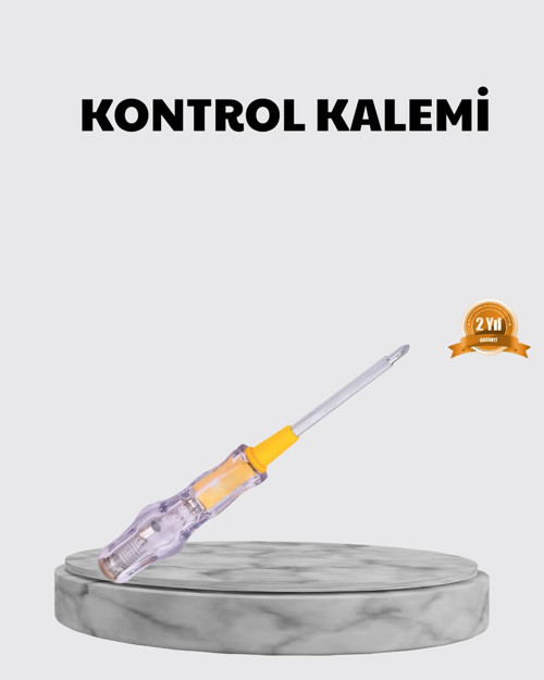 110-220V Elektrik Test Kalemi - Neonlu, Korozyona Dayanıklı ve Ergonomik