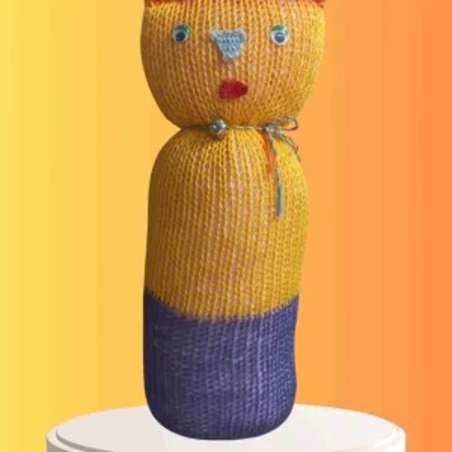 Tıkırık Örgü Yastık Uyku ve Oyun Arkadaşı - 45 cm