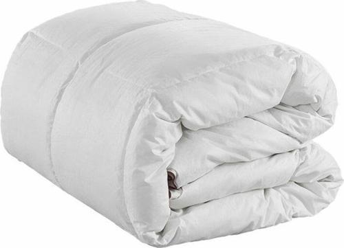 Yorgan 90168 Silikon akmr Çift Kişi Model Beyaz Pamuk Kumş silikon Dolgu El Yapım