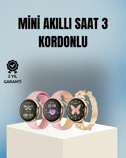 Akıllı Saat – Kalp Atışı Takipli Spor Modlu Uzun Pil Ömürlü ve Şık Tasarım