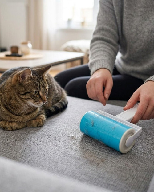 Yıkanabilir Pet Tüy Toplama Aparatı - Kedi Köpek Tüy Temizleyici Koltuk Araba Temizleyici