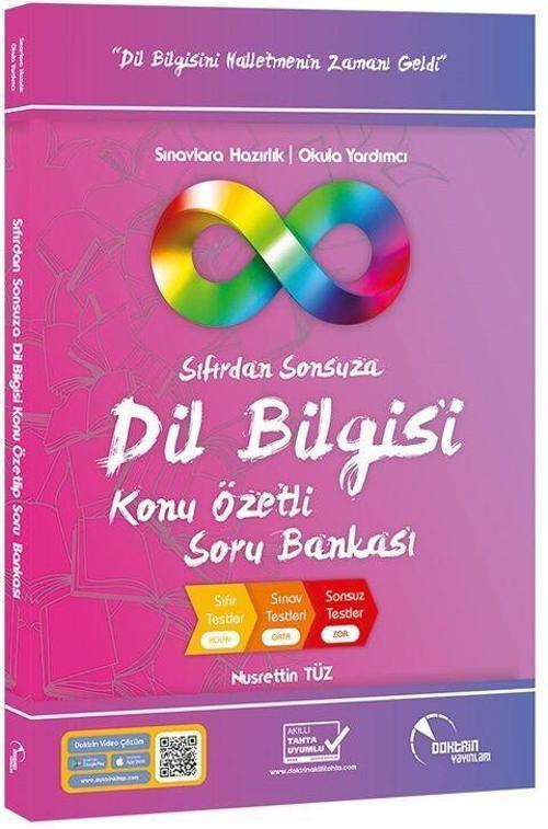 TYT Sıfırdan Sonsuza Dilbilgisi Konu Özetli Soru Bankası Doktrin