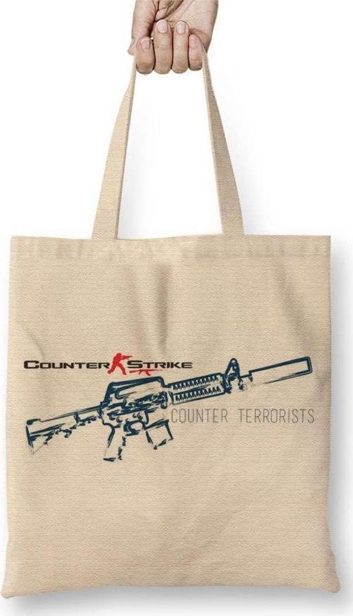 Counter Strike Counter Terrorist Cs Go Bez Çanta Uzun Saplı