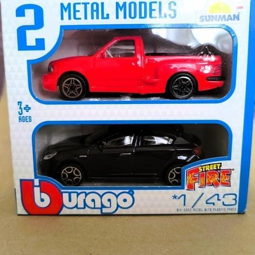 1:43 Street Fire 2'li Set FORD SVT F-150 - ALFA ROMEO GIULIETTA