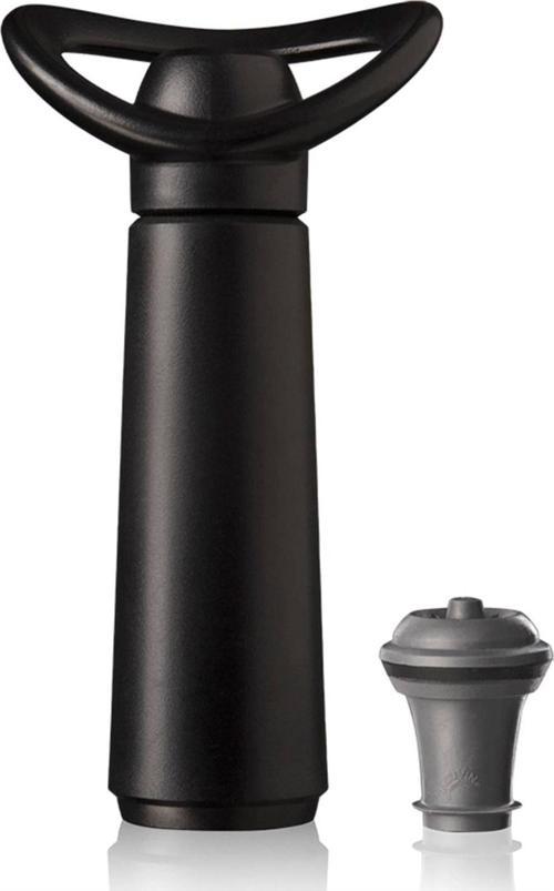 9872606 Şarap Vakum Seti Concerto Siyah 1 Pompa 1 Tıpa Kutulu