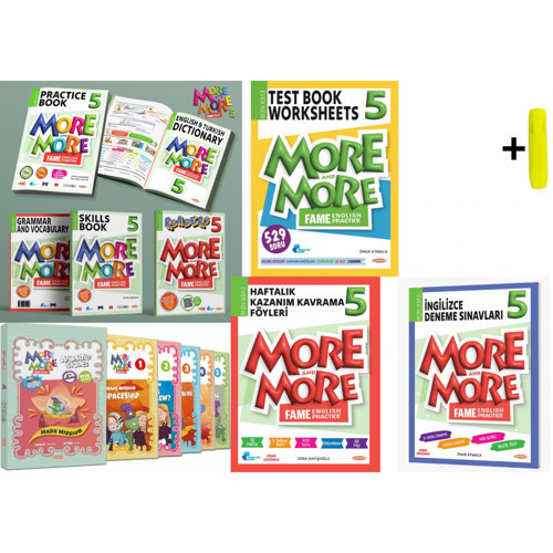 More & More 5.Sınıf Tüm Set 7 Kitap Yeni
