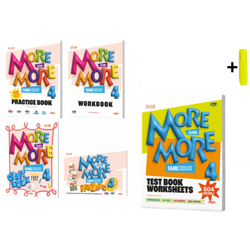 More & More 4.Sınıf Practice Ve Test Book Yeni