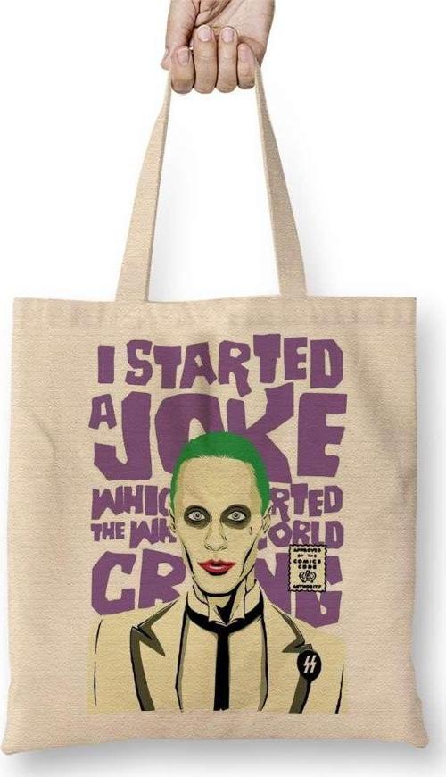 I Started A Joke Joker Bez Çanta Uzun Saplı