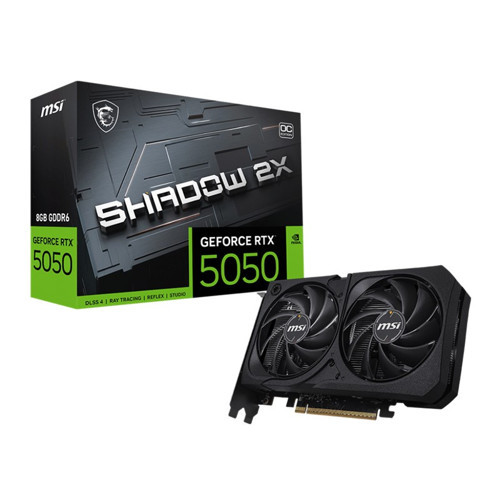 GEFORCE RTX5050 8G SHADOW 2X OC 8GB GDDR6 128BIT 1XHDMI 3XDP EKRAN KARTI