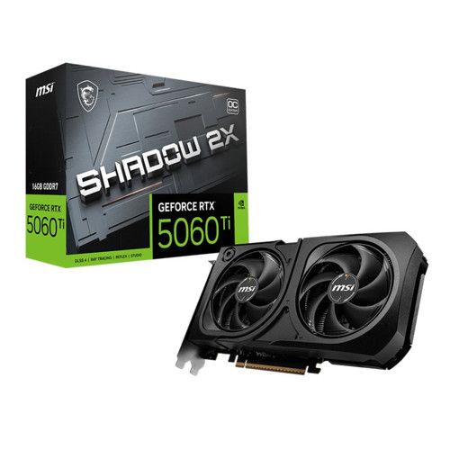 GEFORCE RTX5060TI 16G SHADOW 2X OC PLUS 16GB GDDR7 128BIT 1XHDMI 3XDP EKRAN KARTI
