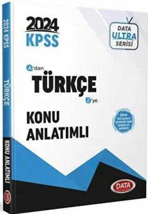 KPSS ULTRA SERİSİ KONU ANLATIMLI A DAN Z YE TÜRKÇE 2024 - DATA