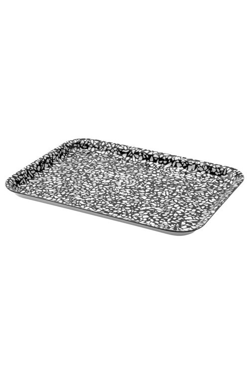 Varkul Tepsi Siyah Desenli 28X20 Cm 00399537