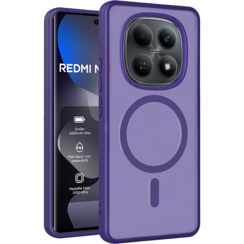 Xiaomi Redmi Note 15 Pro 4G Jota Magsafe Kapak - Derin Mor