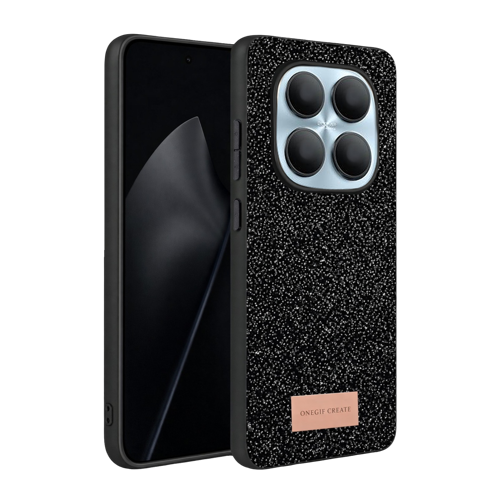 Xiaomi Redmi Note 15 Pro 4G Bright Simli Kapak - Siyah