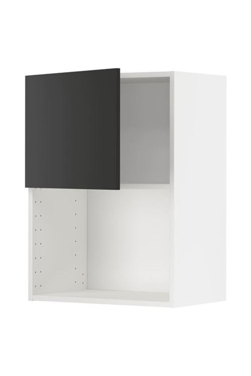 Ankastre Mikrodalga Fırın Duvar Dolabı, Nıckebo Mat Antrasit, 60X80 Cm