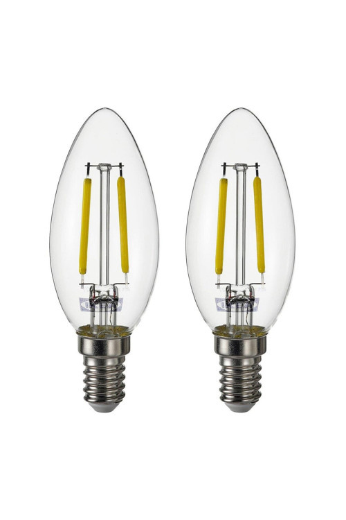Solhetta Led Ampul E14 Işık Rengi Sıcak Beyaz 2 Adet 00591427