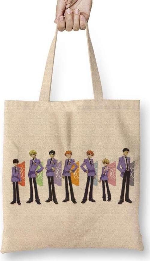Ouran Koukou Host Club Oran Koko Hosuto Kurabu Bez Çanta Uzun Saplı