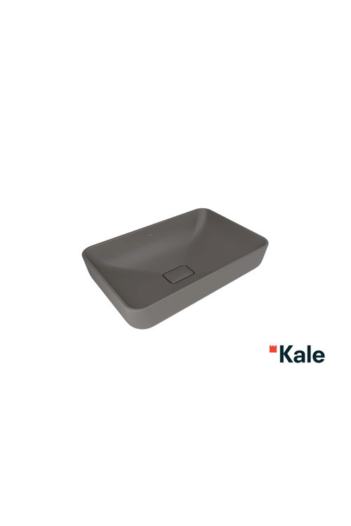 Zero 2.0 60X40 Cm Mat Antrasit-Gri Dikdörtgen Çanak Lavabo