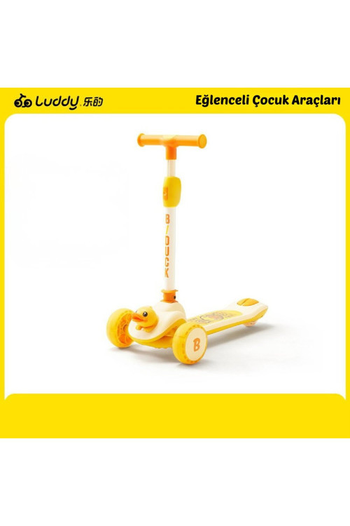 Çocuk Scooter Led Işıklı Tekerler