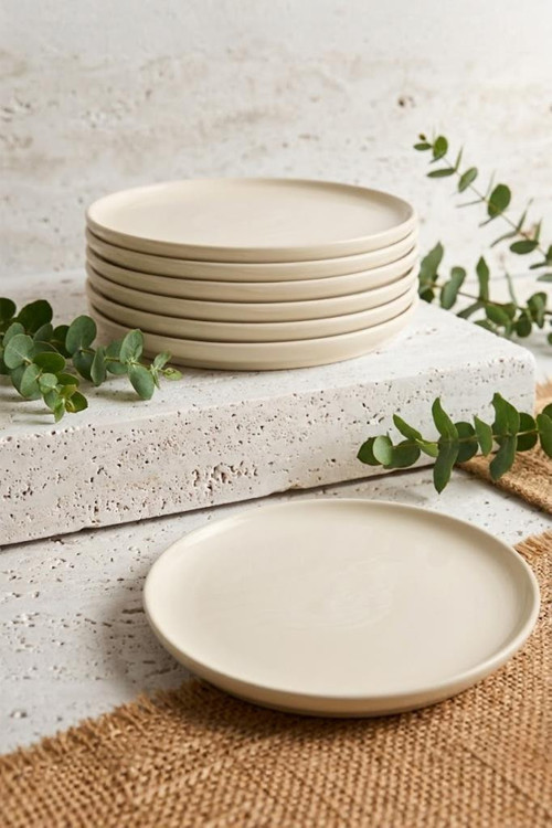 Alpin Sunum Tabağı 6'lı Set - Estetik Pasta Tabağı ve Yemek Servis Altlığı
