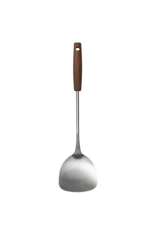 Büyük Boy Spatula Uzunluk: 37 Cm Kulp:Masif Ceviz Ağacı