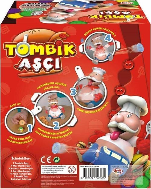  930335 Tomy Tombik Aşçı 6-99 yaş