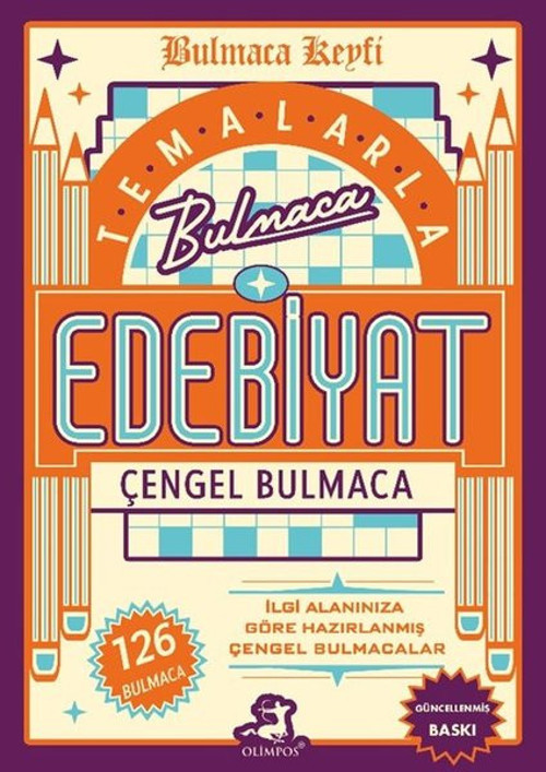 Temalarla Çengel Bulmaca - Edebiyat - 126 Bulmaca