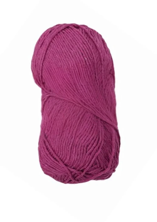 100% Pamuk Fuşya İplik - Hobby Clb Punch Supla İpi