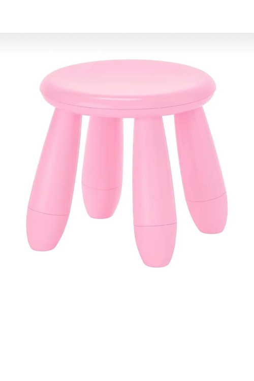 Mammut Çocuk Taburesi Pembe