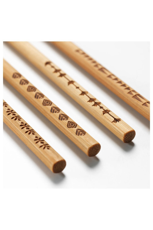 Trebent Yemek Çubuğu, Bambu, 4 Çift