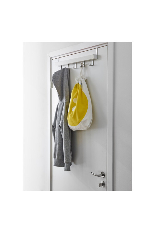 Duvar Askısı 5 Kancalı 60X4X8 Cm Kapı Askısı Askılık Portmanto Ahşap