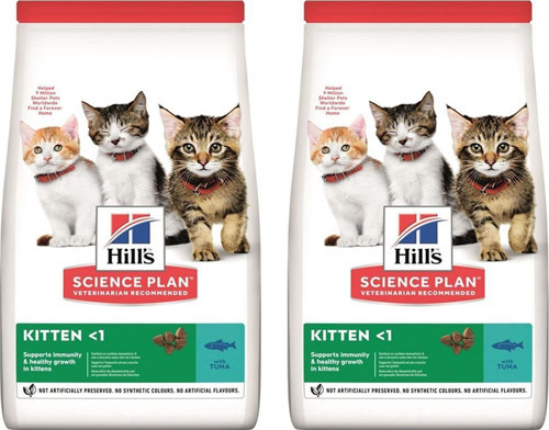 Hills Kitten Ton Balıklı Yavru Kedi Maması 1,5 Kg 2 Adet