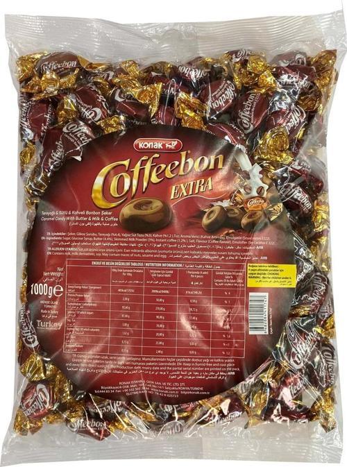 Coffeebon Extra Kahveli Şeker 1 Kg
