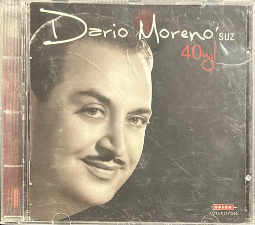 (Müzik CD sidir Plak Değildir) CD Dario Moreno' suz 40 Yıl CD