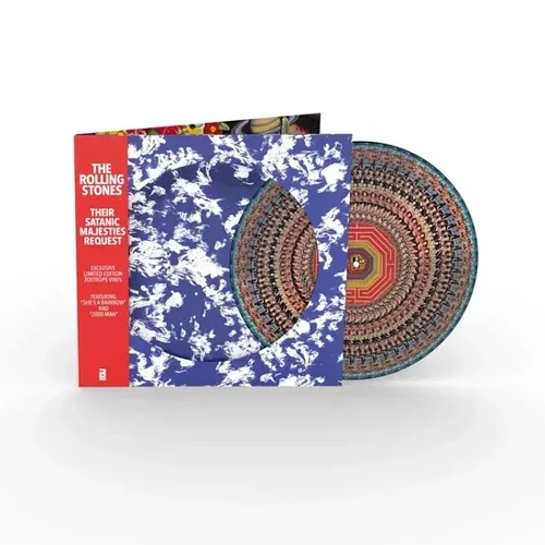The Rolling Stones Their Satanic Majesties Request National Album Day 2025 Zoetrope Vinyl Edition LP Plak