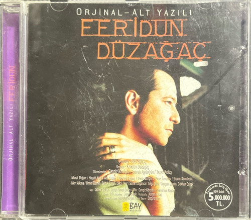 (Müzik Cd Sidir Plak Değildir) Cd Feridun Düzağaç - Alt Yazılı Cd