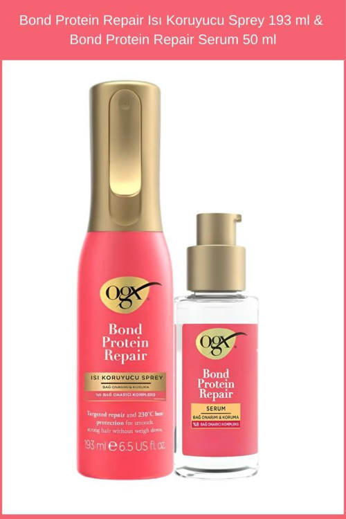 Bond Protein Repair Isı Koruyucu Sprey 193 ml & Bond Protein Repair Serum 50 ml
