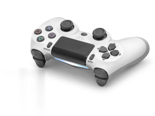 Ps4 Uyumlu Kablosuz Gamepad Oyun Kolu (Beyaz - Oem Yx7002)