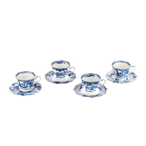 Luzia Bone 4’lü Çay Fincanı Seti 220 ml