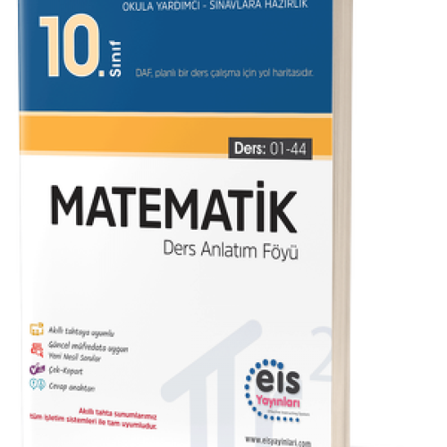 EİS 10. Sınıf Matematik Ders Anlatım Föyleri