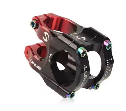 Bisiklet Boğazı 31.8mm Siyah - Kırmızı