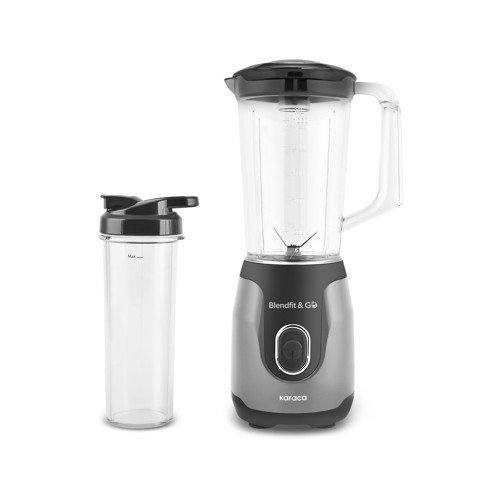 Blendfit Go Smoothie Blender Set 1000 ml+600 ml Antrasit