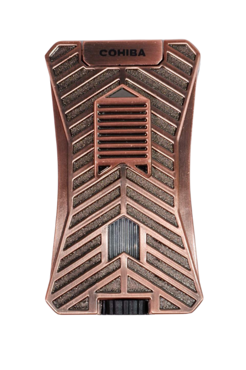 Çift Torch Pürmüz Bronz Puro Çakmağı - TR8996