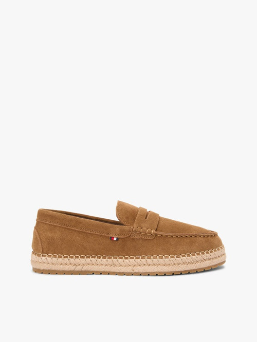 FLEXIBLE HILFIGER SDE ESPADRILLE Erkek Kahverengi Espadril - FM0FM05794