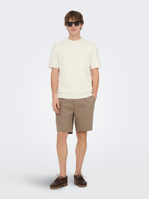 ONSWAKE LOOSE 0329 SHORTS FRML Erkek Kahverengi Şort - 22037261