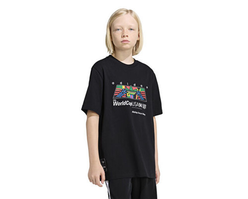 Lo Gfx T Shirt Çocuk Günlük Tişört KD7879 Siyah
