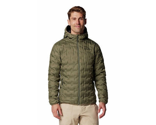 Delta Ridge™ II Down Hooded Jacket Erkek Outdoor Montu (650 Dolgu Kaz Tüyü) 2086221397 Yeşil