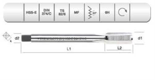 HSSE DIN 374/C MAKİNA KLVZ. M28X1.5 (6H)