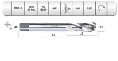 HSSE DIN 374/C 35' HELİS M 24X2